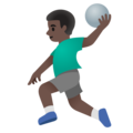 Man Playing Handball Emoji Google