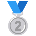 2nd Place Medal Emoji Google
