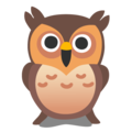 Owl Emoji Google