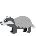 Badger Emoji Google