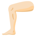 Leg Emoji Google