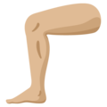 Leg Emoji Google