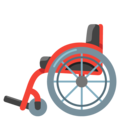 Manual Wheelchair Emoji Google