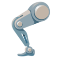 Mechanical Leg Emoji Google