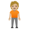 Person Standing Emoji Google