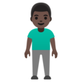 Man Standing Emoji Google