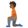 Person Kneeling Emoji Google