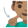 Deaf Man Emoji Google