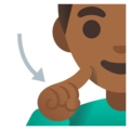 Deaf Man Emoji Google