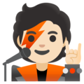 Singer Emoji Google