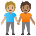 People Holding Hands Emoji Google