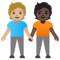 People Holding Hands Emoji Google