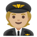 Pilot Emoji Google