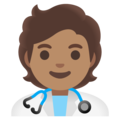Health Worker Emoji Google