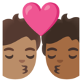 Kiss Emoji Google