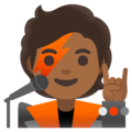 Singer Emoji Google