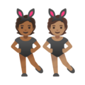 People With Bunny Ears Emoji Google