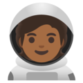 Astronaut Emoji Google