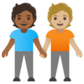 People Holding Hands Emoji Google