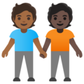 People Holding Hands Emoji Google