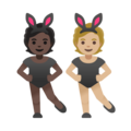 People With Bunny Ears Emoji Google