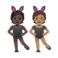 People With Bunny Ears Emoji Google