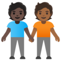 People Holding Hands Emoji Google