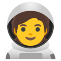 Astronaut Emoji Google