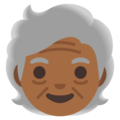 Older Person Emoji Google