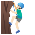 Man Climbing Emoji Google