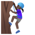 Woman Climbing Emoji Google