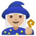 Woman Mage Emoji Google