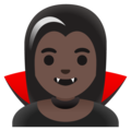 Woman Vampire Emoji Google
