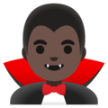 Man Vampire Emoji Google