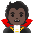 Vampire Emoji Google