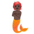 Merperson Emoji Google