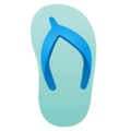 Thong Sandal Emoji Google