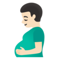 Pregnant Man Emoji Google