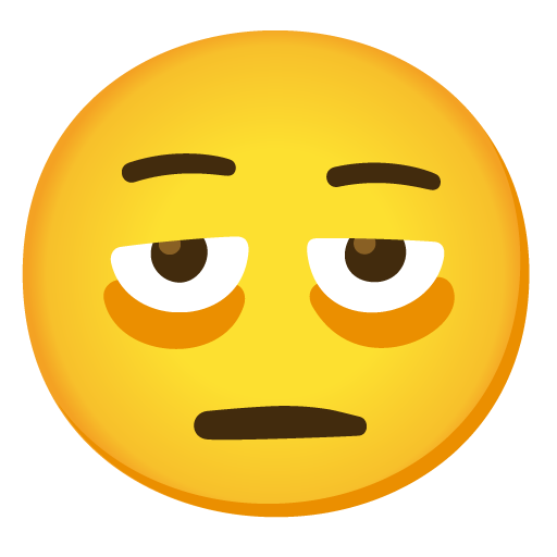 Face With Bags Under Eyes Emoji Google