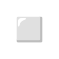 White Medium Small Square Emoji Google