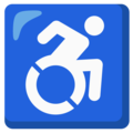 Wheelchair Symbol Emoji Google