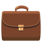 Briefcase Emoji Google