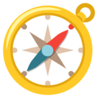 Compass Emoji Google