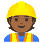 Construction Worker Emoji Google