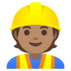 Construction Worker Emoji Google