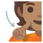 Deaf Person Emoji Google