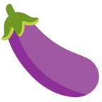 Eggplant Emoji Google