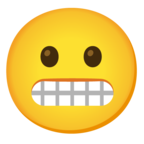 Grimacing Face Emoji Google