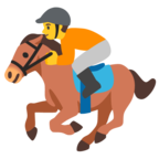 Horse Racing Emoji Google