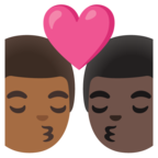 Kiss Man Man Emoji Google